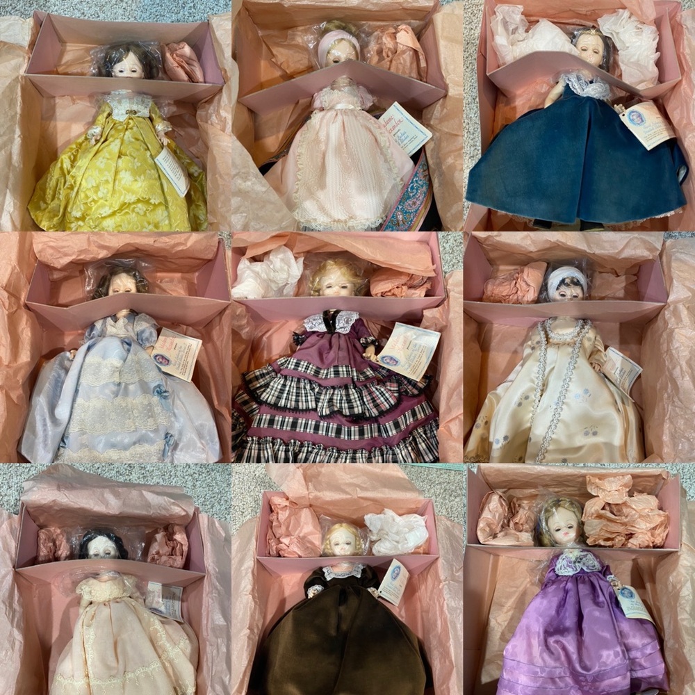 NWT Lot of 12 Madame Alexander Presidential First Women
